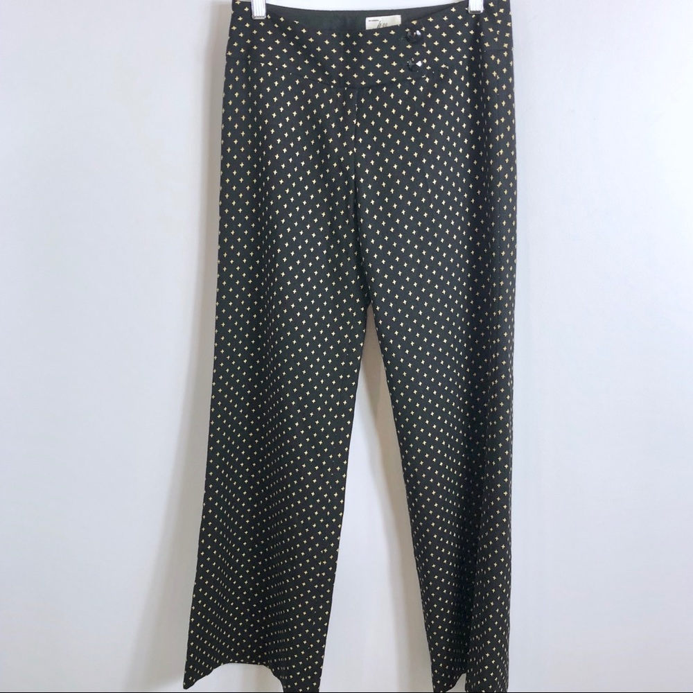 Milly Black Wool Pants Size 4